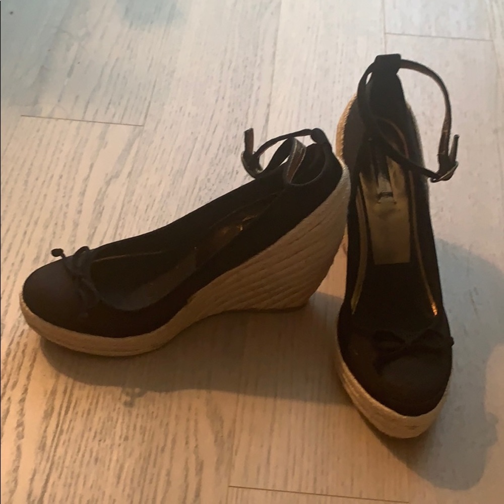 BCBG Sevilla espadrille wedges